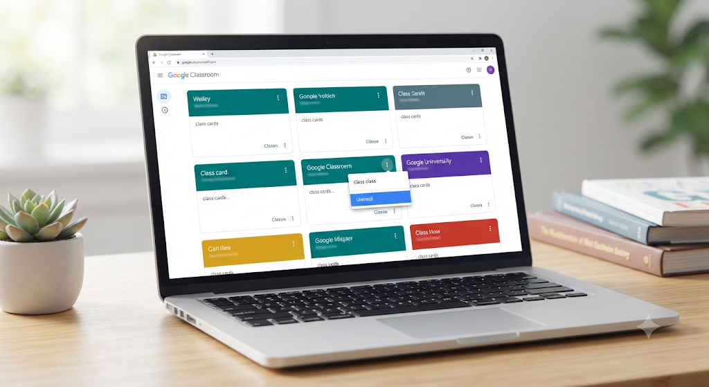 How to Leave a Class in Google Classroom